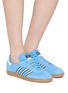 模特儿示范图 - 点击放大 - ADIDAS - 中性款 SAMBA OG 系带运动鞋