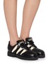 模特儿示范图 - 点击放大 - ADIDAS - X Brain Dead Predator Unisex Sneakers