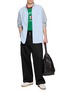 模特儿示范图 - 点击放大 - LEVI'S - X World Cup Standard Cotton Ringer T-shirt