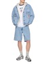 模特儿示范图 - 点击放大 - LEVI'S - X World Cup Standard Cotton Ringer T-shirt