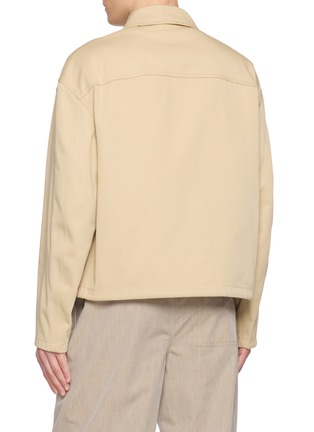 背面 - 点击放大 - LOEWE - Double L Embroidered Cotton Twill Jacket