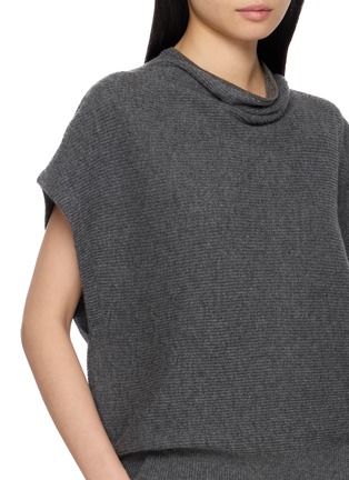  - BRUNELLO CUCINELLI - 堆领针织上衣