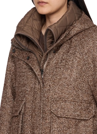  - BRUNELLO CUCINELLI - 菱格绗缝双层夹克