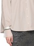  - BRUNELLO CUCINELLI - 翻边袖口条纹衬衫