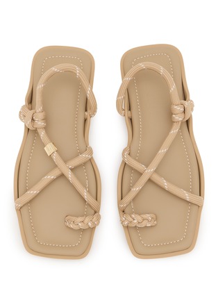 细节 - 点击放大 - FLOWZE SHOES - FLÒ SQUARE Leather Sandals