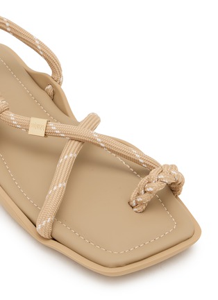 细节 - 点击放大 - FLOWZE SHOES - FLÒ SQUARE Leather Sandals