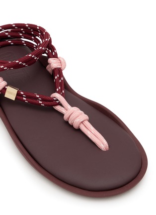 细节 - 点击放大 - FLOWZE SHOES - FLÒ TWIN Leather Sandals