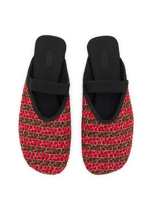 细节 - 点击放大 - FLOWZE SHOES - FLÒ MULE Drawstring Leather Sandals