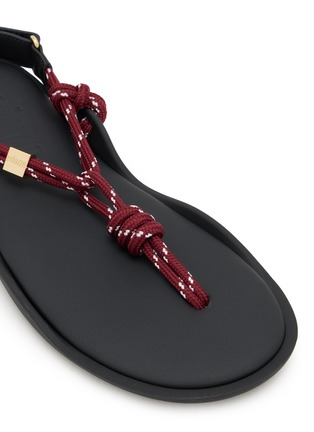 细节 - 点击放大 - FLOWZE SHOES - FLÒ Leather Sandals