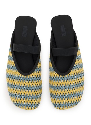细节 - 点击放大 - FLOWZE SHOES - FLÒ MULE Drawstring Leather Sandals