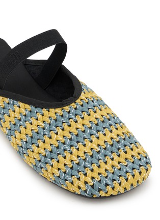 细节 - 点击放大 - FLOWZE SHOES - FLÒ MULE Drawstring Leather Sandals