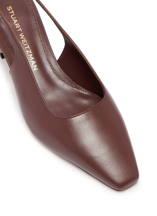 细节 - 点击放大 - STUART WEITZMAN - 50 Stassi Slingback Moire Pumps