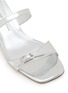 细节 - 点击放大 - STUART WEITZMAN - Baby Babette 40 Leather Heeled Sandals