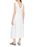 背面 - 点击放大 - EDITION - Layered Waist Linen Midi Dress