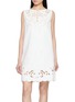 首图 - 点击放大 - EDITION - Eyelet Embroidered Denim Dress