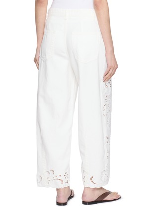 背面 - 点击放大 - EDITION - Eyelet Embroidered Denim Pants