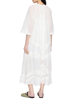 背面 - 点击放大 - EDITION - Embroidered Midi Dress