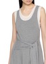  - EDITION - Tie Waist Knitted Midi Dress