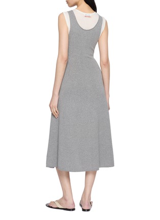 背面 - 点击放大 - EDITION - Tie Waist Knitted Midi Dress