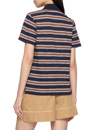 背面 - 点击放大 - MONCLER - LOGO 饰条纹 POLO 衫