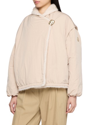 细节 - 点击放大 - MONCLER - CHARDONNERET 双面两穿无袖夹克
