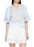 首图 - 点击放大 - EDITION - Floral Embroidered Top