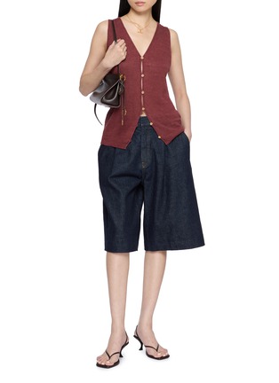 模特儿示范图 - 点击放大 - EDITION - V-neck Knitted Vest