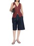 模特儿示范图 - 点击放大 - EDITION - V-neck Knitted Vest