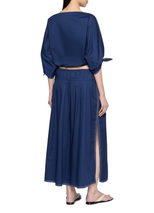 背面 - 点击放大 - EDITION - Boat Neck Off Shoulder Blouse