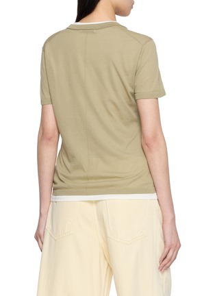 背面 - 点击放大 - EDITION - Layered Knitted T-shirt