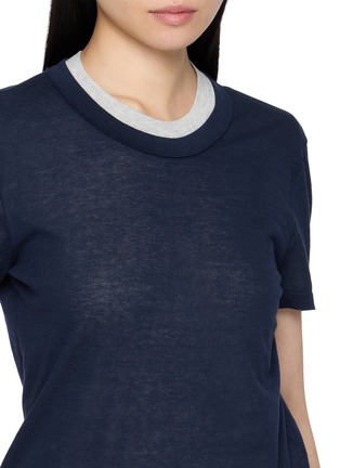  - EDITION - Layered Knitted T-shirt
