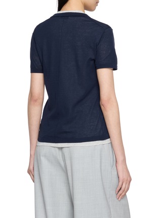 背面 - 点击放大 - EDITION - Layered Knitted T-shirt