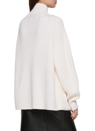背面 - 点击放大 - CARVEN - Fringed High Neck Jumper