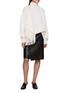 模特儿示范图 - 点击放大 - CARVEN - Fringed High Neck Jumper