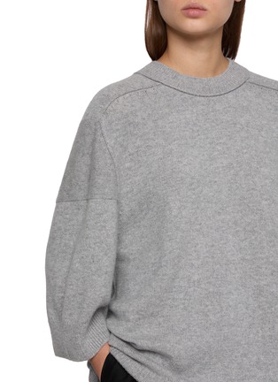  - CARVEN - 后领七分袖针织上衣