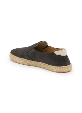  - BRUNELLO CUCINELLI - 绒面皮草编穆勒渔夫鞋