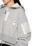  - SACAI - 拼接连帽拉链卫衣外套