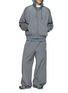 模特儿示范图 - 点击放大 - BALENCIAGA - Piping Detail Tracksuit Pants