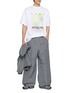 模特儿示范图 - 点击放大 - BALENCIAGA - Graphic Crewneck T-shirt