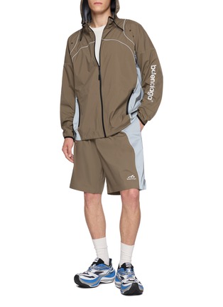 模特儿示范图 - 点击放大 - BALENCIAGA - Athletic Zip Up Jacket