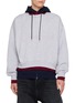 首图 - 点击放大 - BALENCIAGA - Layered Hooded Crewneck Sweater