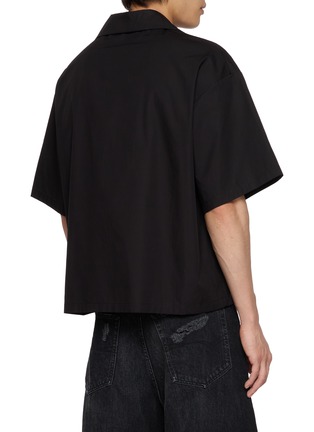 背面 - 点击放大 - BALENCIAGA - Graphic Print Bowling Shirt