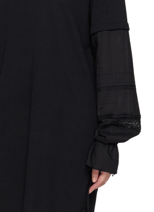  - ANN DEMEULEMEESTER - LUCINA 假两件连衣裙