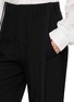  - ANN DEMEULEMEESTER - ANNEKE 飘带阔腿长裤