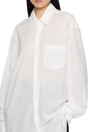  - ANN DEMEULEMEESTER - ELISABETH 纯棉长款衬衫