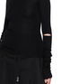  - ANN DEMEULEMEESTER - LYELL 镂空羊毛针织上衣