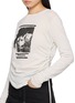  - ANN DEMEULEMEESTER - DOT 褶皱长袖上衣