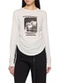 ANN DEMEULEMEESTER DOT 褶皱长袖上衣