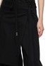  - ANN DEMEULEMEESTER - MARKE 围裙式阔腿休闲裤