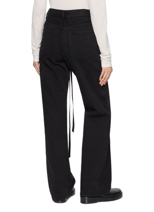 背面 - 点击放大 - ANN DEMEULEMEESTER - GENOVEVA 微喇长裤